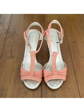 Chanel Pink Strappy Heels
